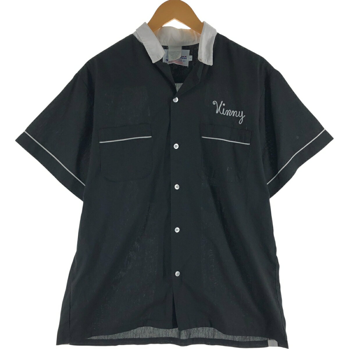 古着 CRUISIN オープンカラー ボウリングシャツ ボックスシャツ メンズL相当 /eaa536430 【中古】 【250418】