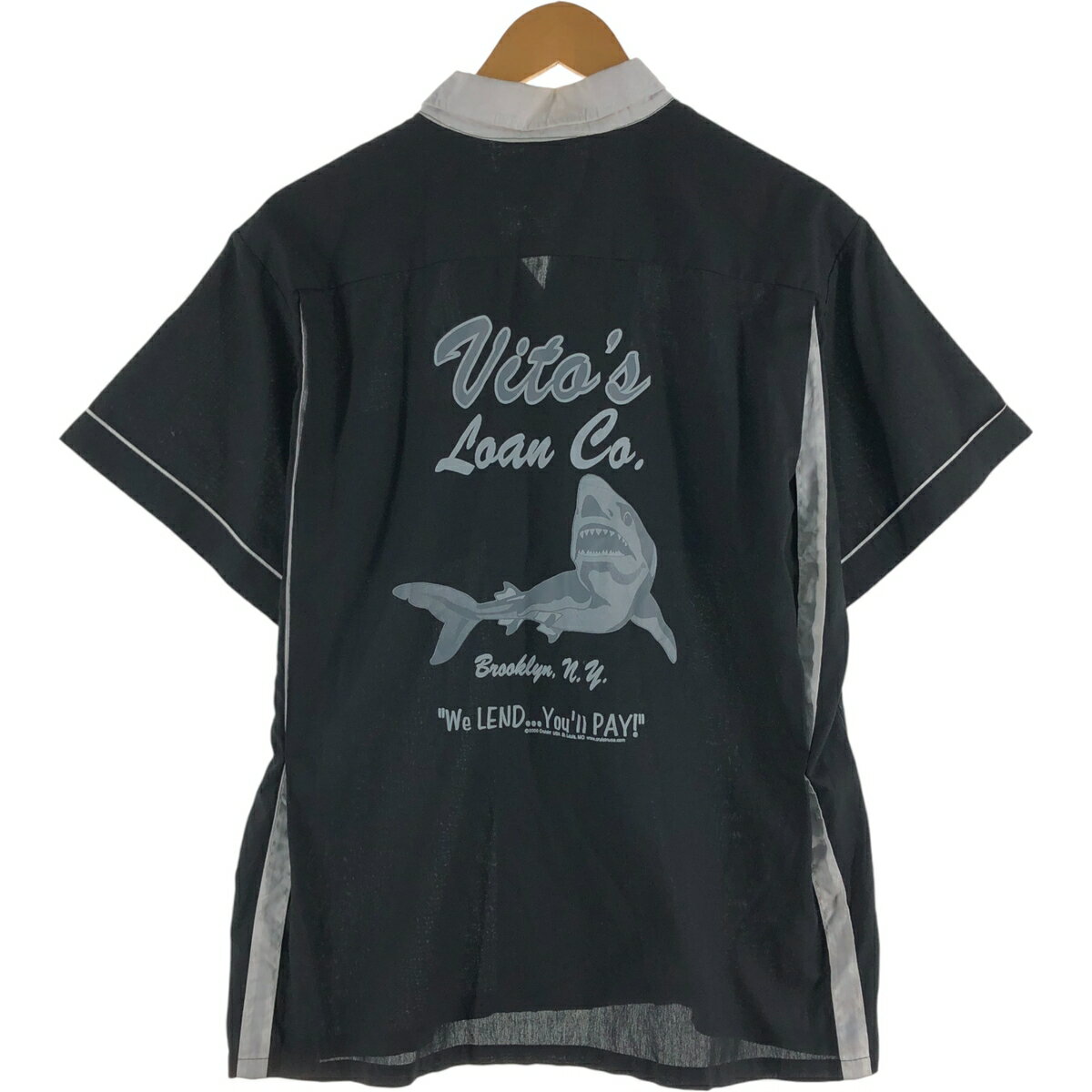 古着 CRUISIN オープンカラー ボウリングシャツ ボックスシャツ メンズL相当 /eaa536430 【中古】 【250418】