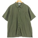 古着 コロンビア Columbia チェック柄 半袖 ボックスシャツ メンズL相当 /eaa536562 【中古】 【250412】(4)