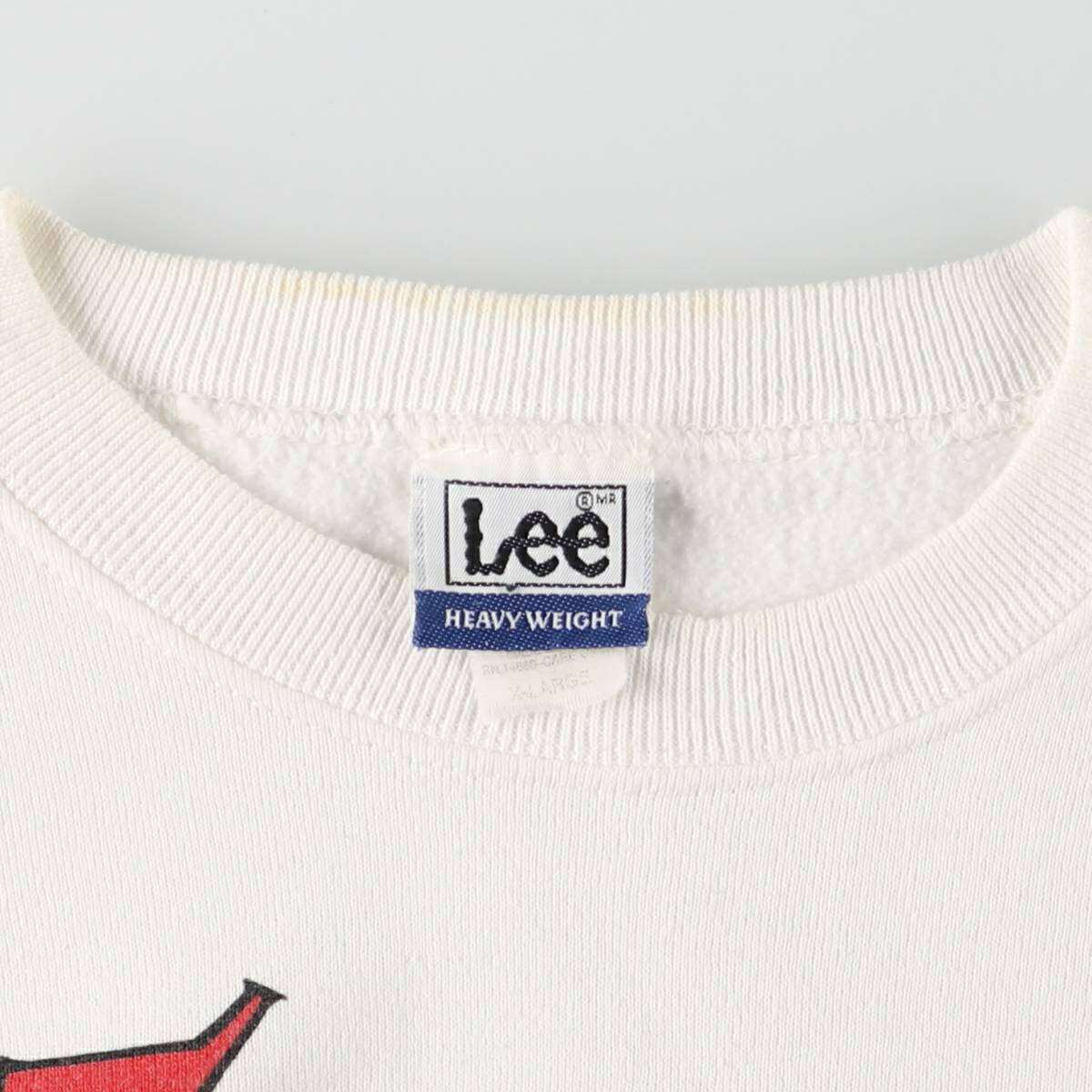 古着 90'S リー Lee COLUMBUS コロンブス 偉人 プリントスウェットシャツ トレーナー USA製 メンズXL相当 ヴィンテージ /eaa536707 【中古】 【250413】