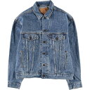 古着 ~90'S リーバイス Levi's デニムジャケット Gジャン メンズL相当 ヴィンテージ /eaa536862 【中古】 【250411】