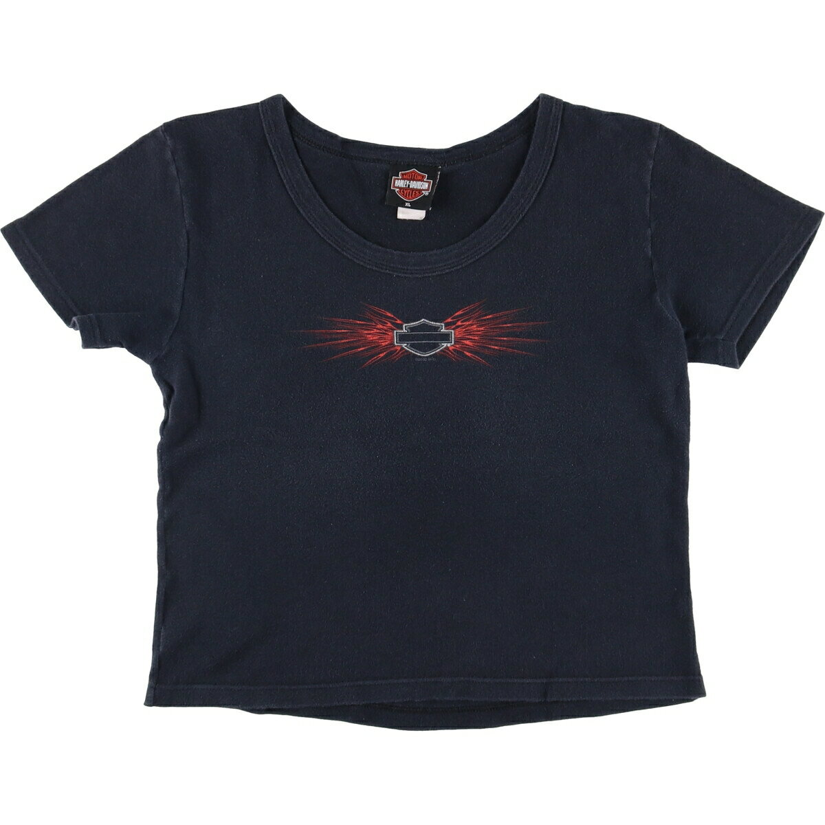 �Ò� 00'S �n�[���[� �r�b�h�\�� Harley-Davidson ���[�^�[�T�C�N�� �o�C�NT�V���c USA�� ���f�B�[�XXL����  eaa536997  ����   250410   Elulu �G����   SS2509 30 