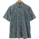 古着 レインスプーナー REYNSPOONER COMMEMORATIVE CLASSICS 総柄 花柄 ハワイアンアロハシャツ ハワイ製 メンズM相当 /eaa537140 【中古】 【250413】(4)