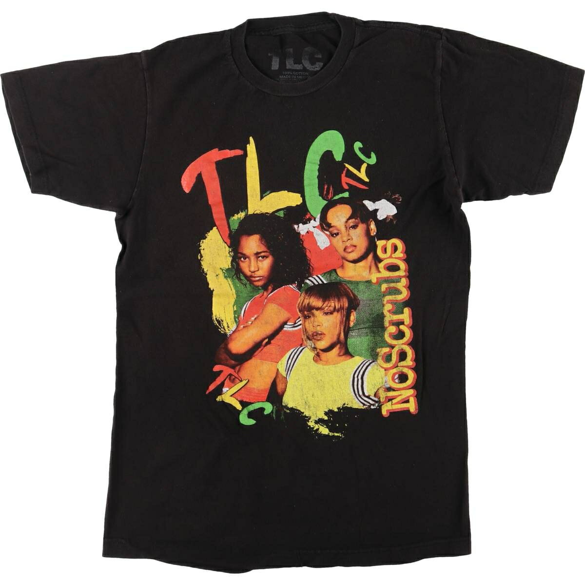 TLC Tシャツ (古着) TLC「No Scrubs」プリント Tシャツ – 古着屋Top of the Hillのネット