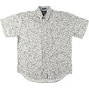 古着 80'S ラルフローレン Ralph Lauren CHAPS チャップス 総柄 半袖 ボタンダウンシャツ ヴィンテージ /eaa537263 【中古】 ...