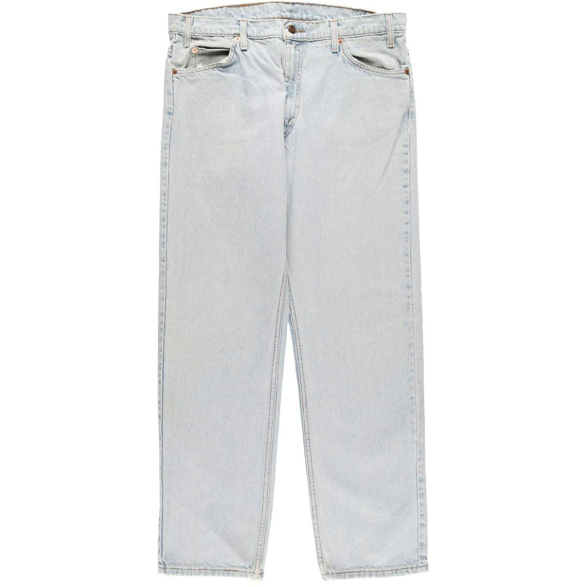 古着 90'S リーバイス Levi's 505 REGULAR FIT STRAIGHT LEG オレンジタブ テーパードデニムパンツ メンズw35相当 ヴィンテージ /eaa537450 【中古】 【250413】