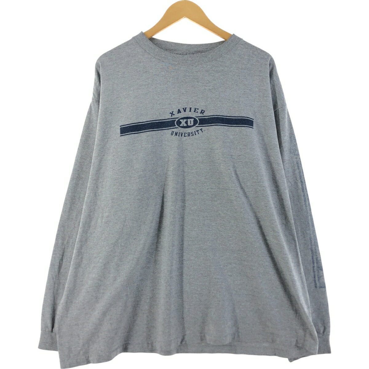 古着 90'S ジャンスポーツ JANSPORT カレッジ ロングTシャツ ロンT USA製 メンズXL相当 ヴィンテージ /eaa537745 【中古】 【250419】 【SS2606_50】