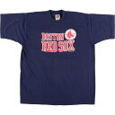 古着 00'S フルーツオブザルーム FRUIT OF THE LOOM HEAVY cotton MLB BOSTON RED SOX ボストンレッドソックス スポーツプリントTシャツ メンズXL相当 /eaa537986 【中古】 【250406】 【SS2509_30】