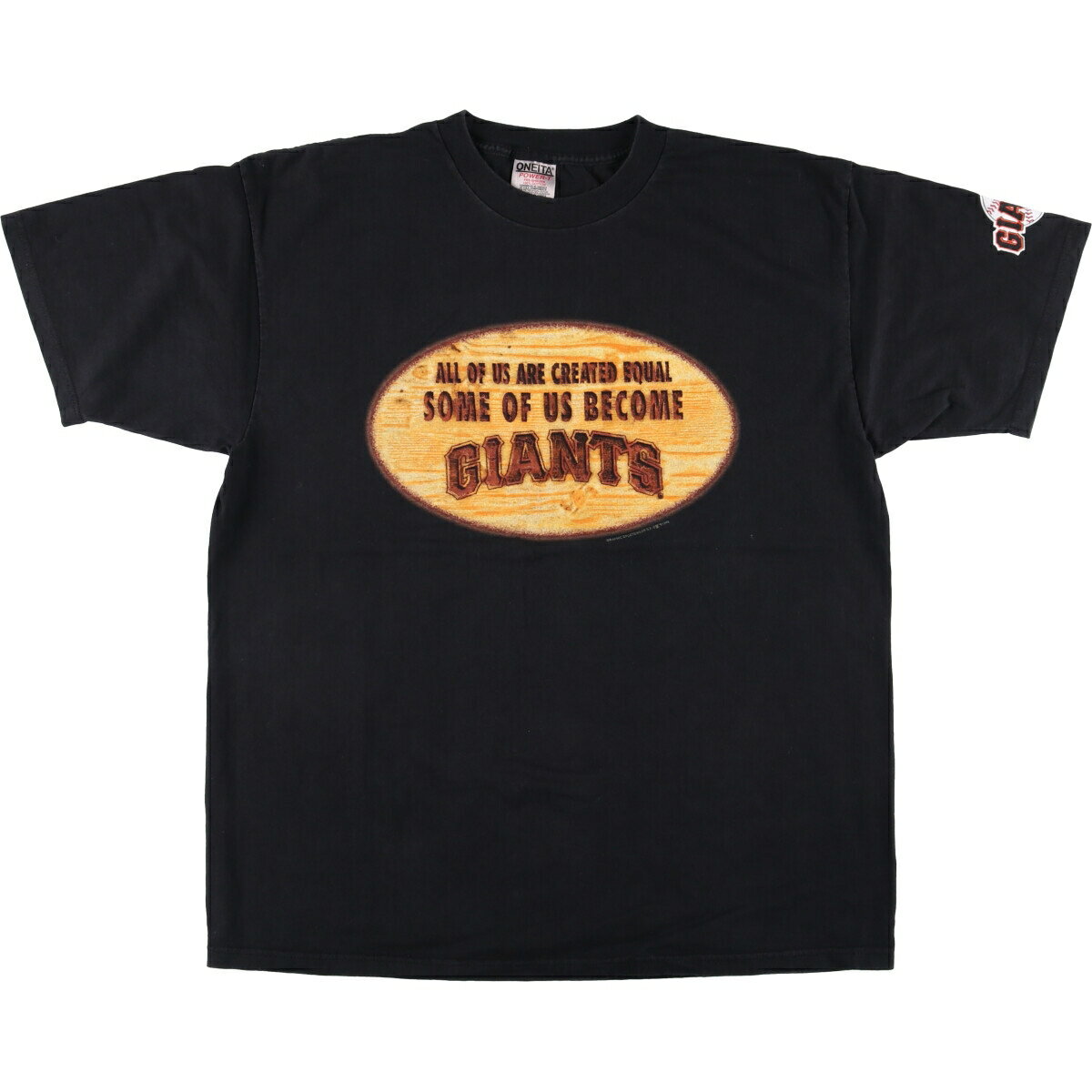 Rakuten - 古着 90'S オニータ ONEITA MLB SAN FRANCISCO GIANTS サンフランシスコジャイアンツ プリントTシャツ メンズXL相当 ヴィンテージ /eaa537992 【中古】 【250406】 【SS2603_10】