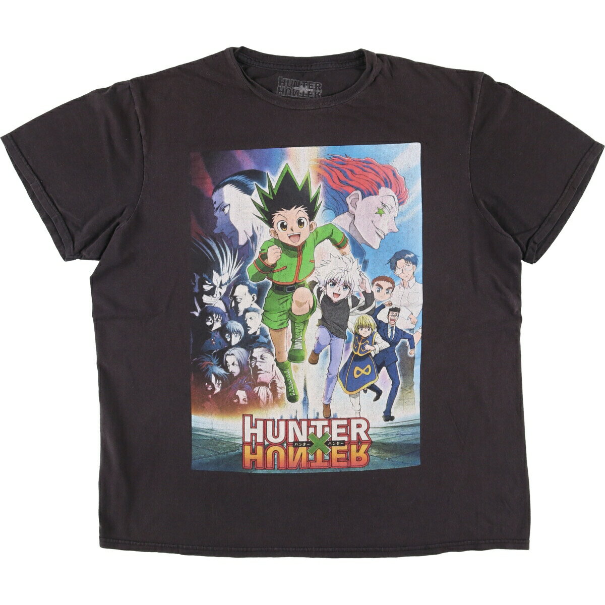 Rakuten - 古着 HUNTER HUNTER ハンターハンター アニメ キャラクタープリントTシャツ メンズL相当 /eaa538251 【中古】 【250525】 【SS2603_30】