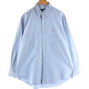 古着 ラルフローレン Ralph Lauren YARMOUTH 長袖 ボタンダウンシャツ 長袖 /eaa538295 【中古】 【250427】