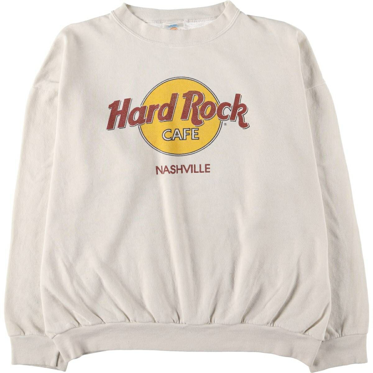 樂天商城 - 古着 90'S Hard Rock CAFE ハードロックカフェ アドバタイジング スウェットシャツ トレーナー USA製 メンズXL相当 ヴィンテージ /eaa538333 【中古】 【250420】