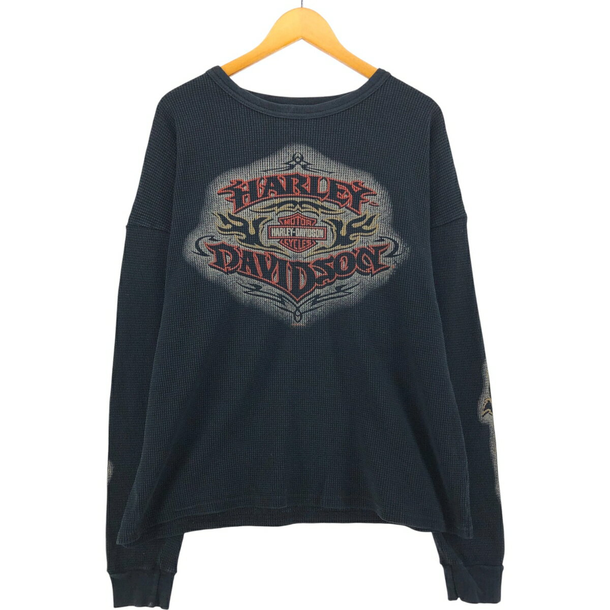 古着 80年代 HANDTEX Harley-Davidson ハーレーダビッドソン 3D