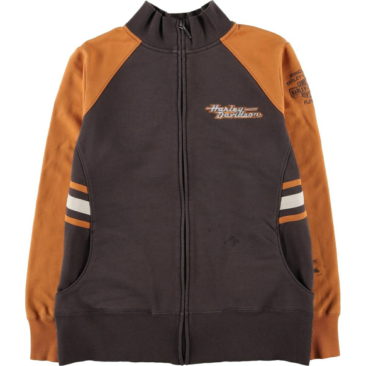 古着 ハーレーダビッドソン Harley-Davidson バックロゴ ジャージ トラックジャケット レディースL相当 /eaa538632 【中古】 【250419】 【Elulu/エルル】