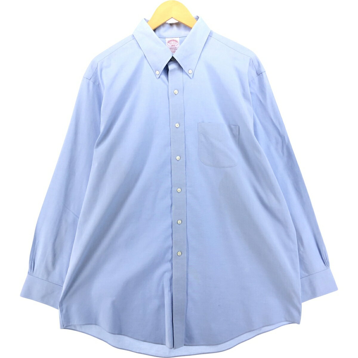 Rakuten - 古着 ブルックスブラザーズ Brooks Brothers Est.1818 MADISON 長袖 ボタンダウンシャツ メンズXL相当 /eaa538707 【中古】 【250419】 【SS2606_50】
