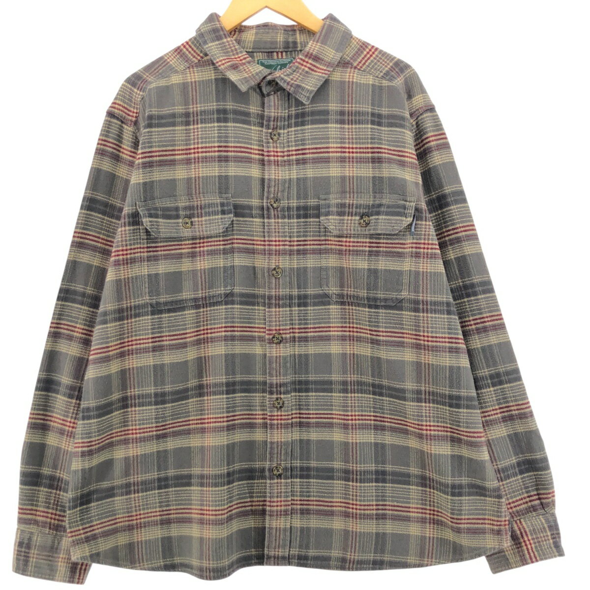 古着 00'S ウールリッチ WOOLRICH 長袖 フランネルチェックシャツ メンズXXL相当 /eaa538794 【中古】 【250418】