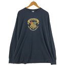 古着 00'S Harry Potter ハリーポッター ムービー ロングTシャツ ロンT USA製 メンズXXL相当 /eaa538870 【中古】 【250421】