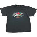 古着 90'S ハーレーダビッドソン Harley-Davidson Hanes ヘインズ 鷲柄 イーグル柄 バックプリント モーターサイクル バイクTシャツ USA製 メンズXL相当 ヴィンテージ /eaa538918 【中古】 【250417】(4)