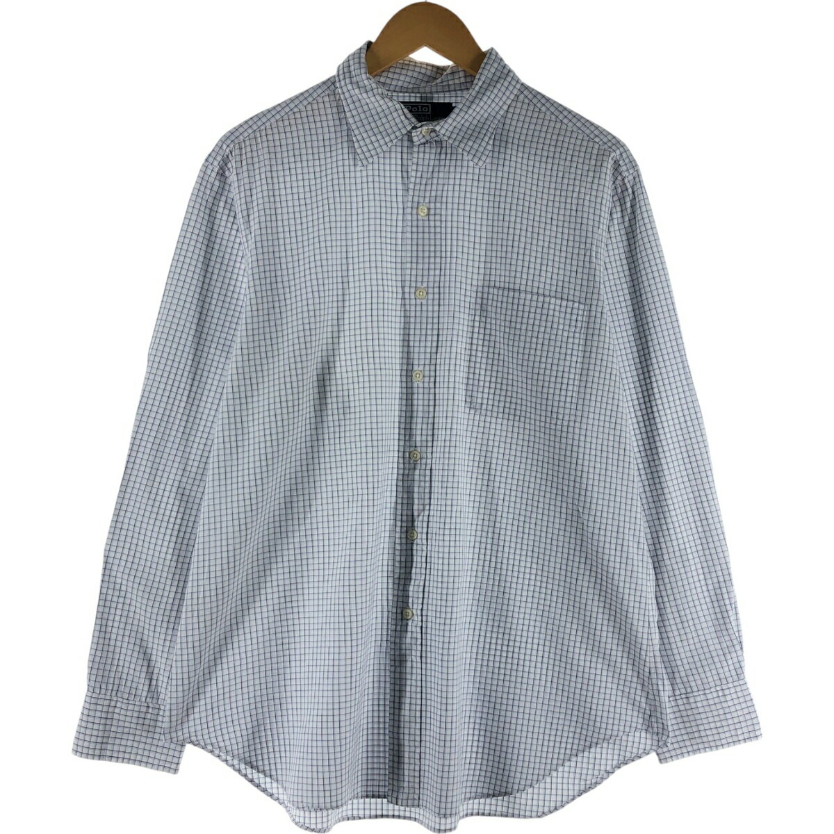 古着 ラルフローレン Ralph Lauren POLO by Ralph Lauren ANDREW 長袖 チェックシャツ メンズL相当 /eaa539064 【中古】 【250417】