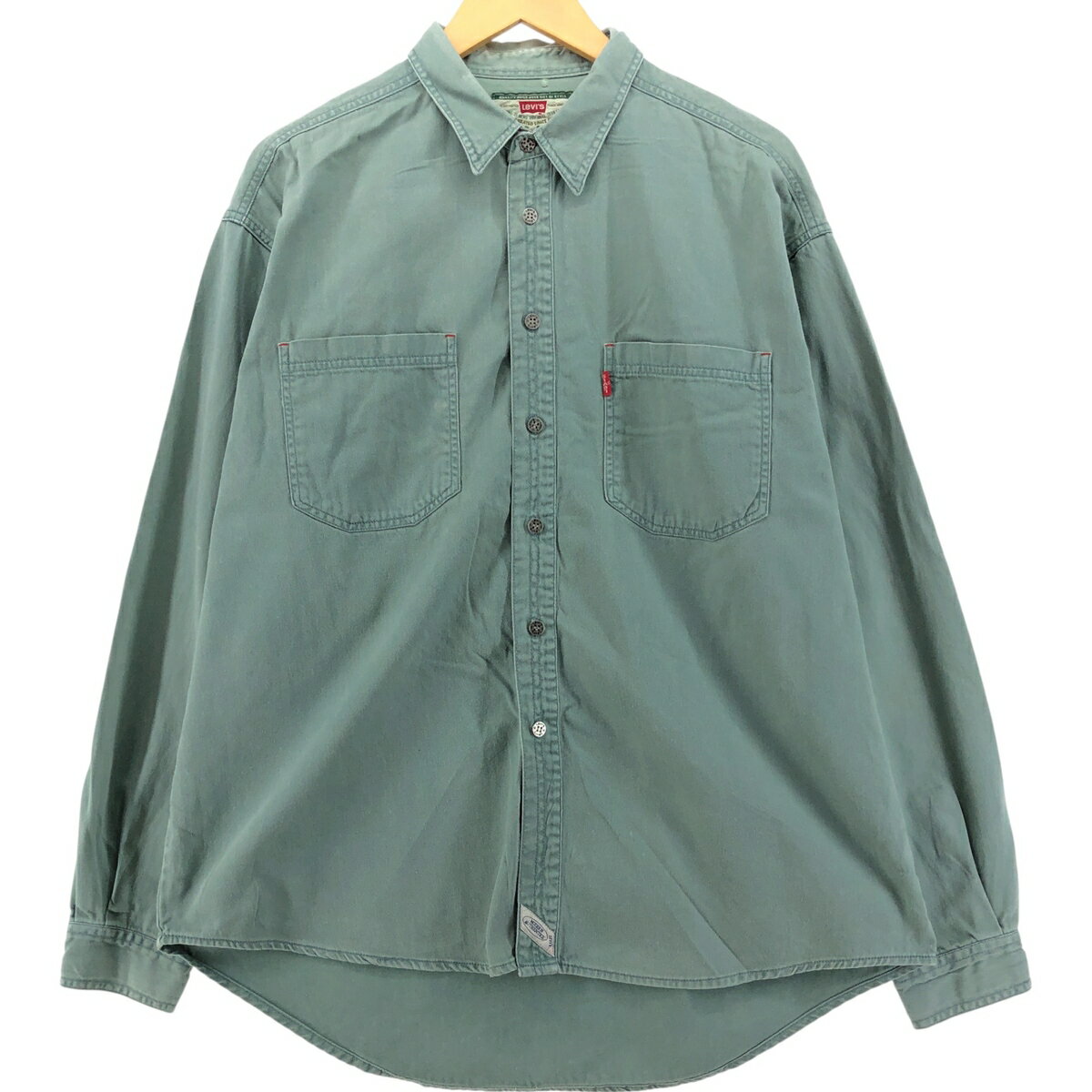 古着 90'S リーバイス Levi's 長袖 デニムシャツ メンズXL相当 ヴィンテージ /eaa539288 【中古】 【250419】 【SS2603_10】
