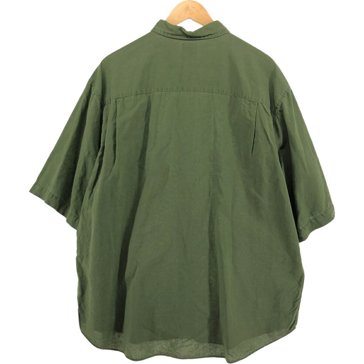 古着 90'S ギャップ GAP オールドギャップ 半袖 リネン ボタンダウンシャツ メンズXL相当 ヴィンテージ /eaa539355 【中古】 【250419】