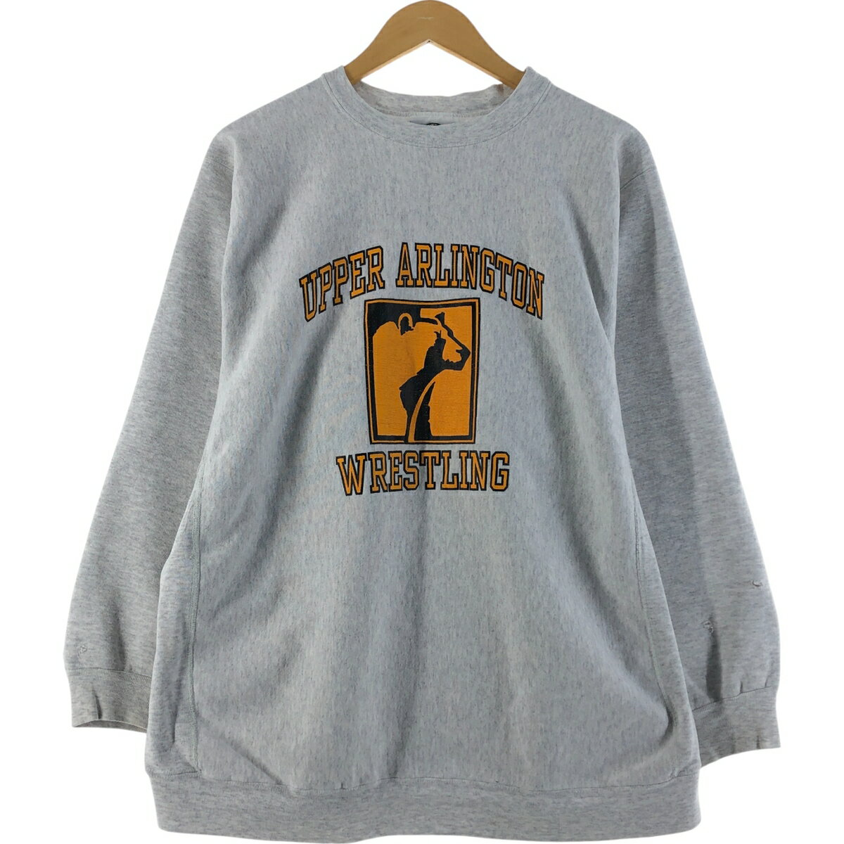 Rakuten - 古着 90'S YOCOM KNITTING カレッジスウェットシャツ トレーナー USA製 メンズXL相当 ヴィンテージ /eaa539393 【中古】 【250419】 【SS2606_50】