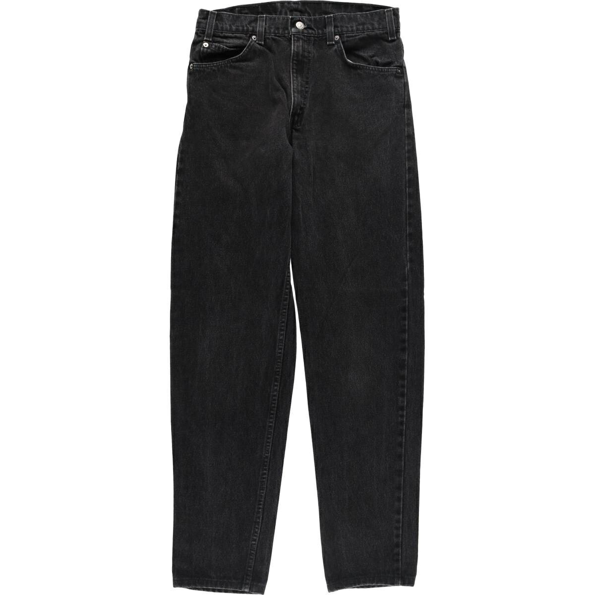 古着 リーバイス Levi's 550 ブラックデニム テーパードデニムパンツ メンズw31相当 ヴィンテージ /eaa539419 【中古】 【250511】 【SS2603_10】 ブラック系 春夏秋冬