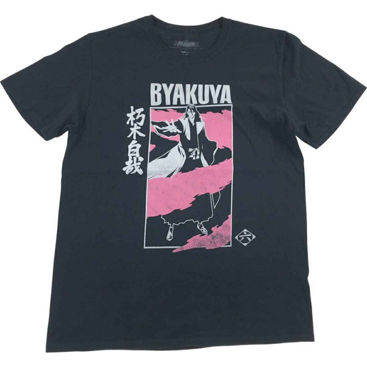古着 BLEACH ブリーチ 朽木白哉 アニメ キャラクタープリントTシャツ メンズL相当 /eaa539623 【中古】 【250419】 【SS2509_30】(4)