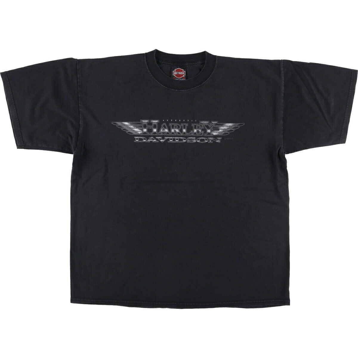 古着 90'S ハーレーダビッドソン Harley-Davidson モーターサイクル バイクTシャツ カナダ製 メンズXL相当 ヴィンテージ /eaa540051 【中古】 【250425】