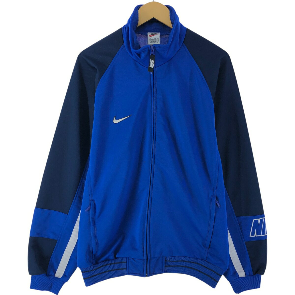 古着 90'S ナイキ NIKE ジャージ トラックジャケット メンズL相当 ヴィンテージ /eaa540105 【中古】 【250424】