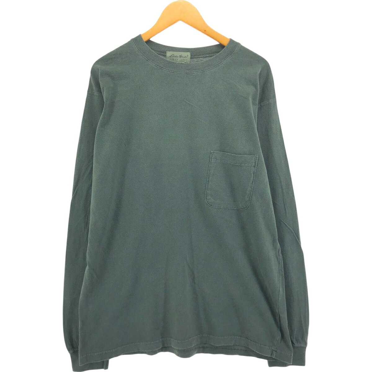Rakuten - 古着 エディーバウアー Eddie Bauer ロングTシャツ ロンT USA製 メンズL相当 /eaa540162 【中古】 【250424】 【SS2603_50】