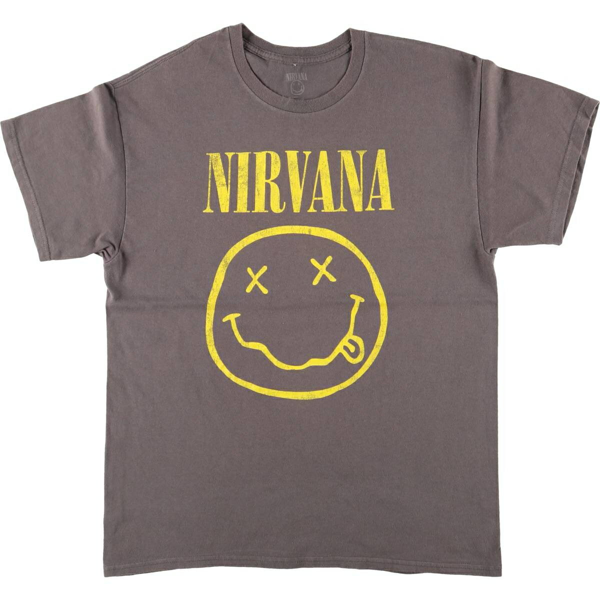 Rakuten - 古着 NIRVANA ニルヴァ—ナ バンドTシャツ バンT メンズL相当 /eaa540228 【中古】 【250501】 【SS2603_50】