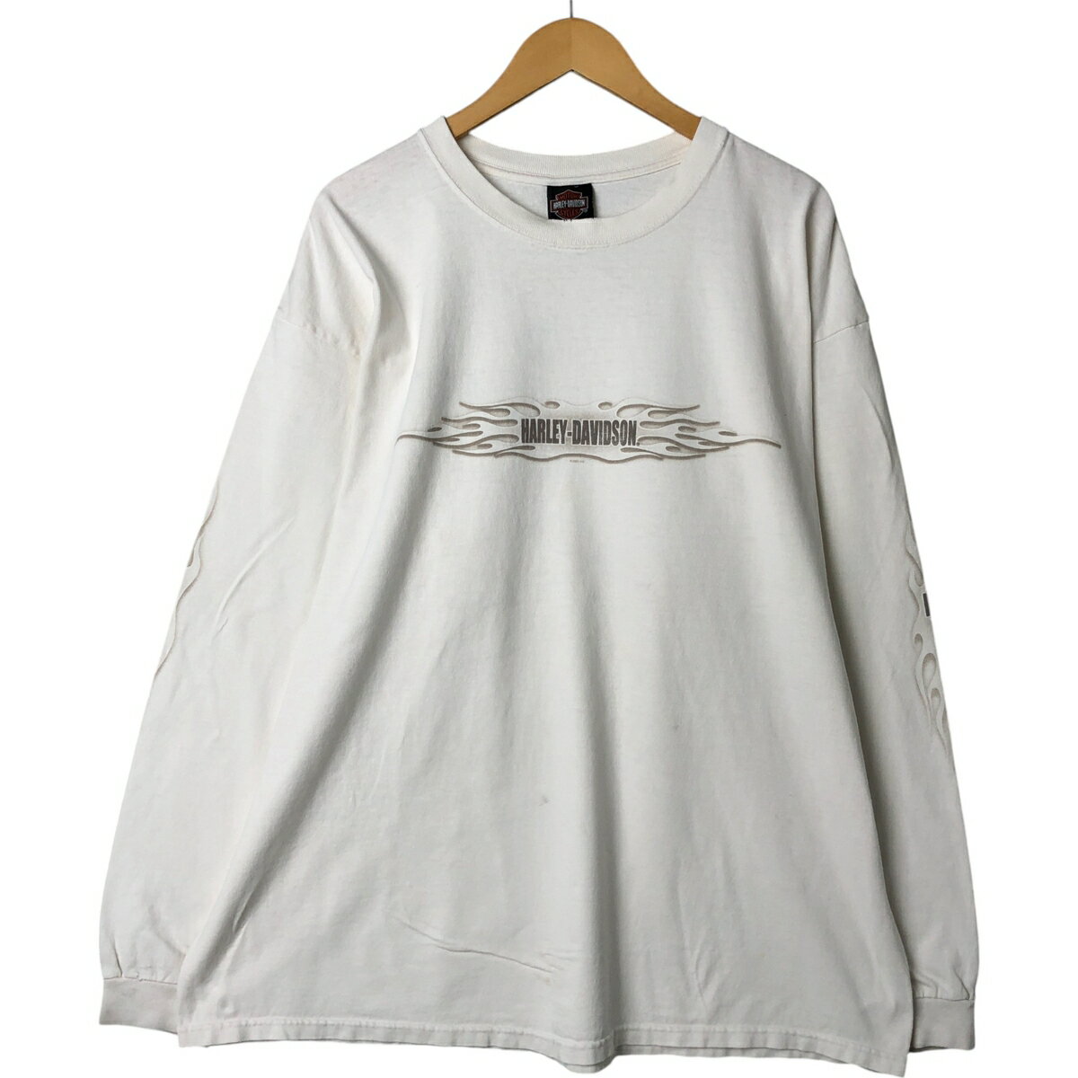 古着 00'S ハーレーダビッドソン Harley-Davidson ロングTシャツ ロンT メンズXXL相当 /eaa540265 【中古】 【250427】 【NL2503】 【ss2601_30】