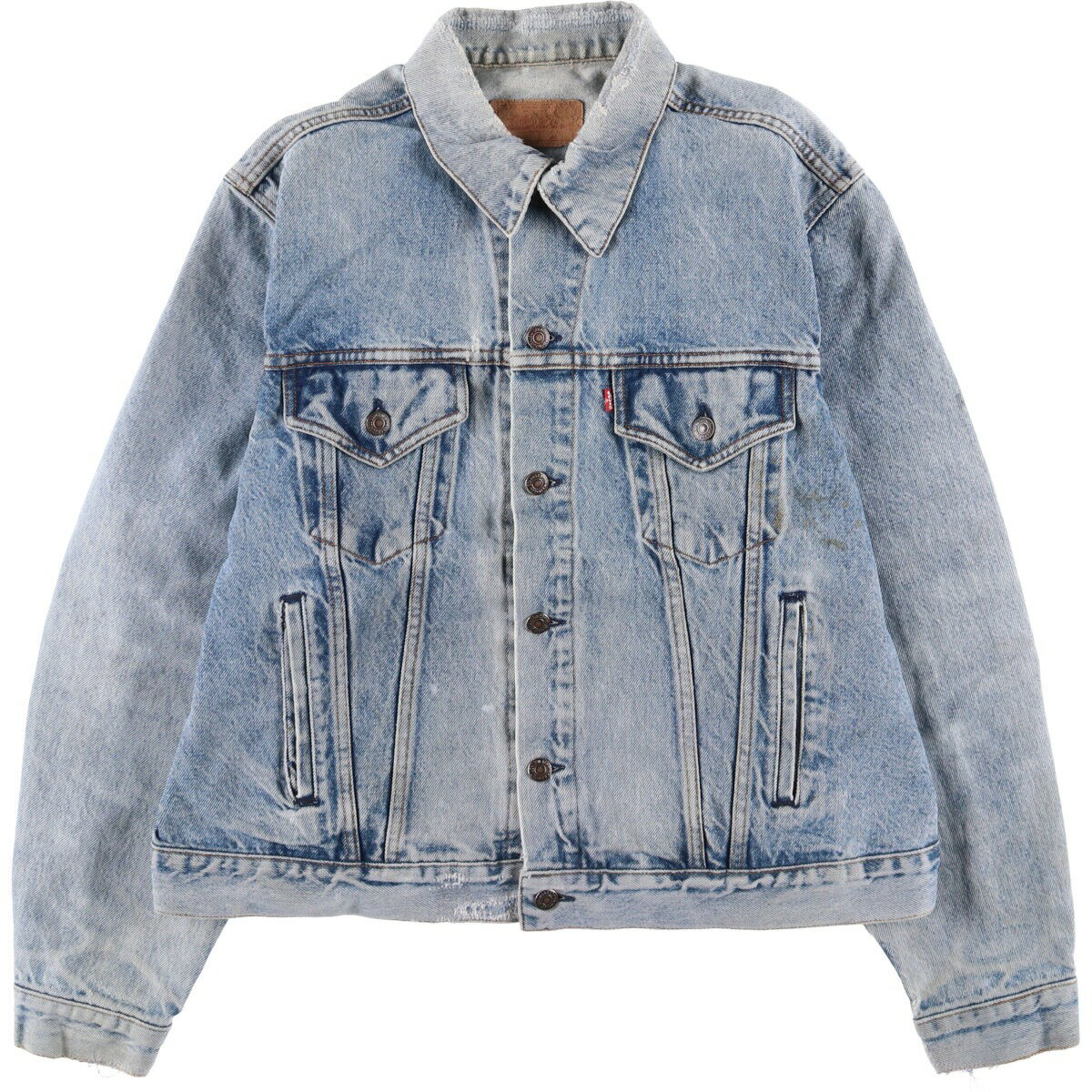 古着 80~90'S リーバイス Levi's 70506-0216 デニムジャケット Gジャン USA製 メンズL相当 ヴィンテージ /eaa540287 【中古】 【250422】 【ss2601_10】