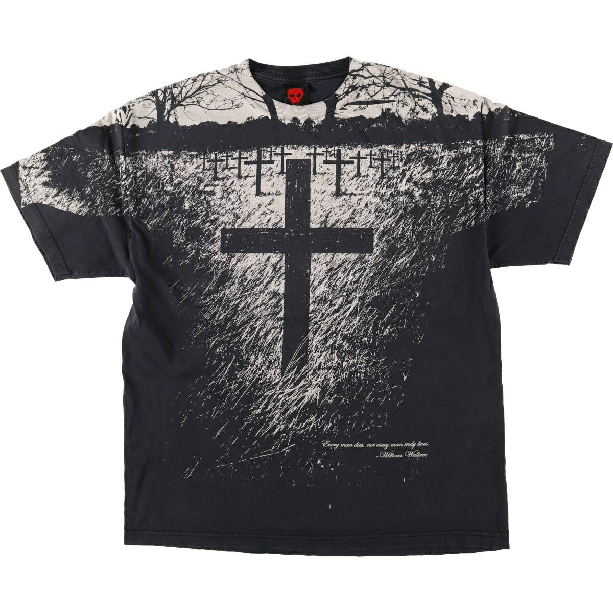 古着 Jamie Thomas Life & Death Vintage アートTシャツ メンズXL相当 /eaa540305 【中古】 【250503】 【GR-JTW2504】 【SS2603_50】