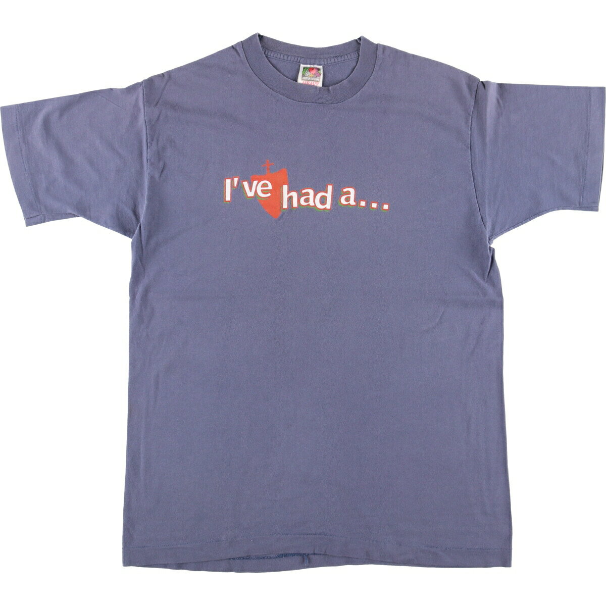 古着 90'S フルーツオブザルーム FRUIT OF THE LOOM CAMPMEETING '96 バックプリント メッセージプリントTシャツ USA製 メンズL相当 ヴィンテージ /eaa540392 【中古】 【250426】 【SS2509_30】