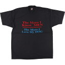 古着 90'S フルーツオブザルーム FRUIT OF THE LOOM メッセージプリントTシャツ USA製 メンズXL相当 ヴィンテージ /eaa540394 【中古】 【250426】