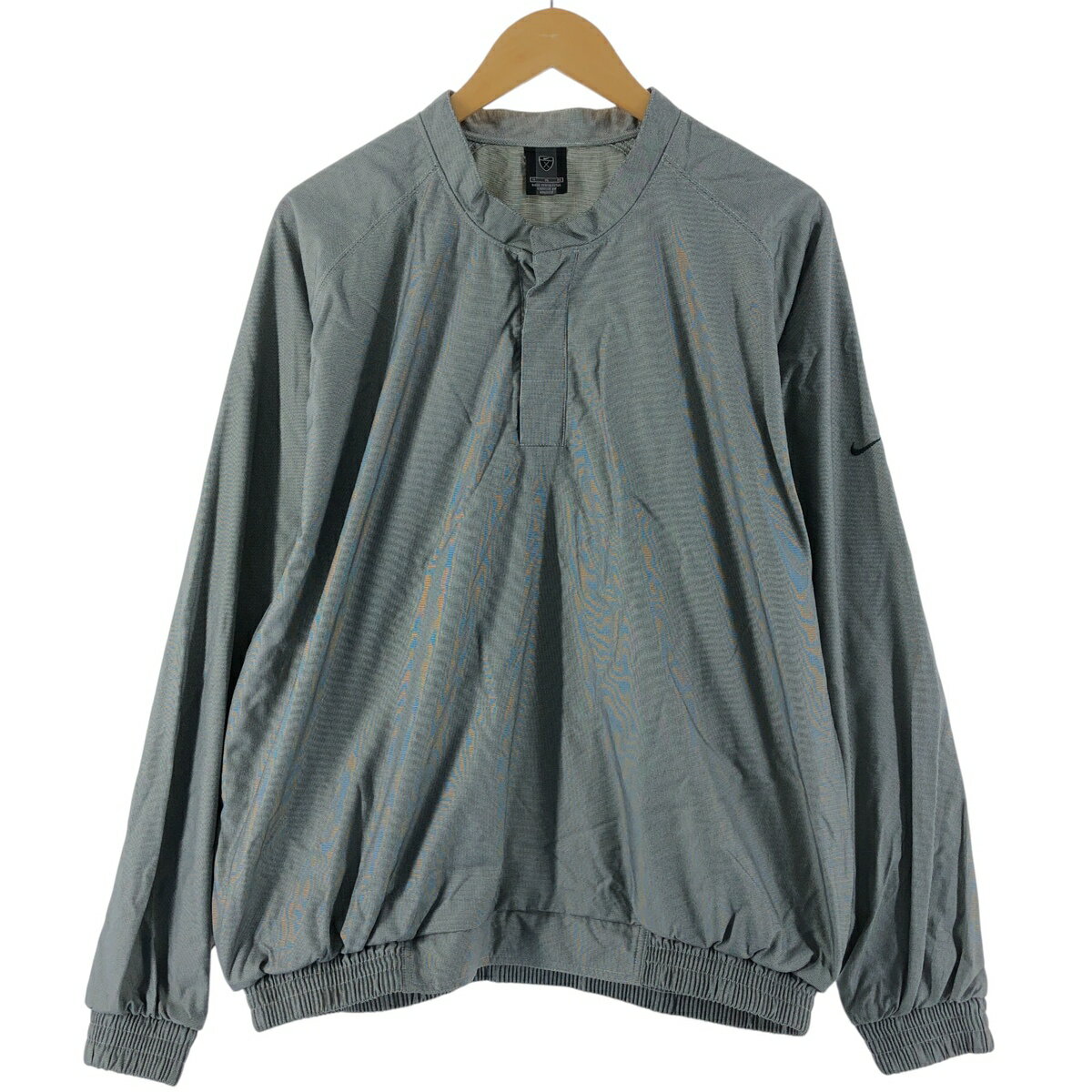 樂天商城 - 古着 ナイキ NIKE GOLF ゴルフ ハーフスナップ ナイロン×ポリエステルプルオーバー メンズXL相当 /eaa540408 【中古】 【250420】 【SS2603_10】