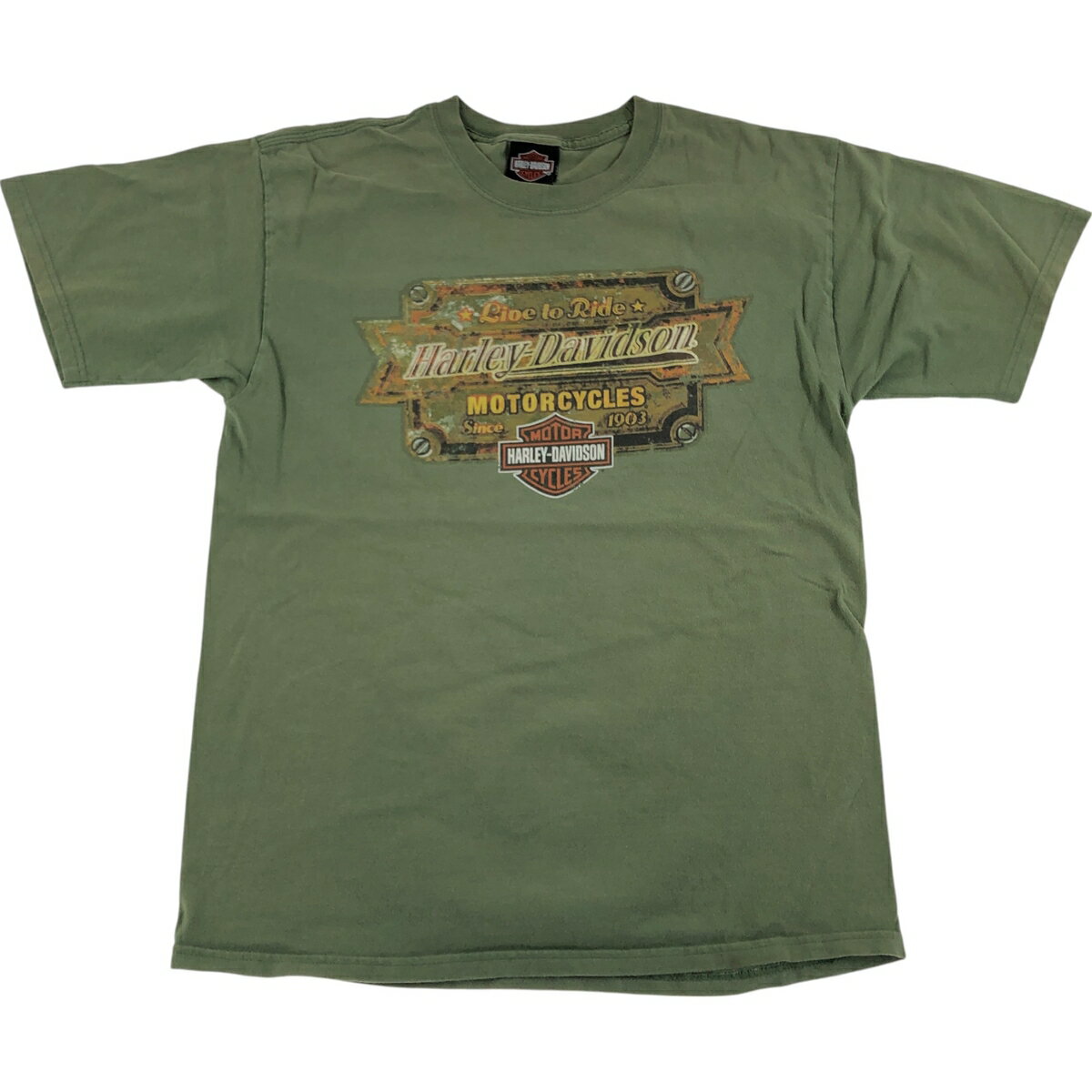 楽天市場】ハーレーダビッドソン Tシャツ(カラーカーキグリーン 楽天市場】ハーレーダビッドソン Tシャツ(カラーカーキグリーン