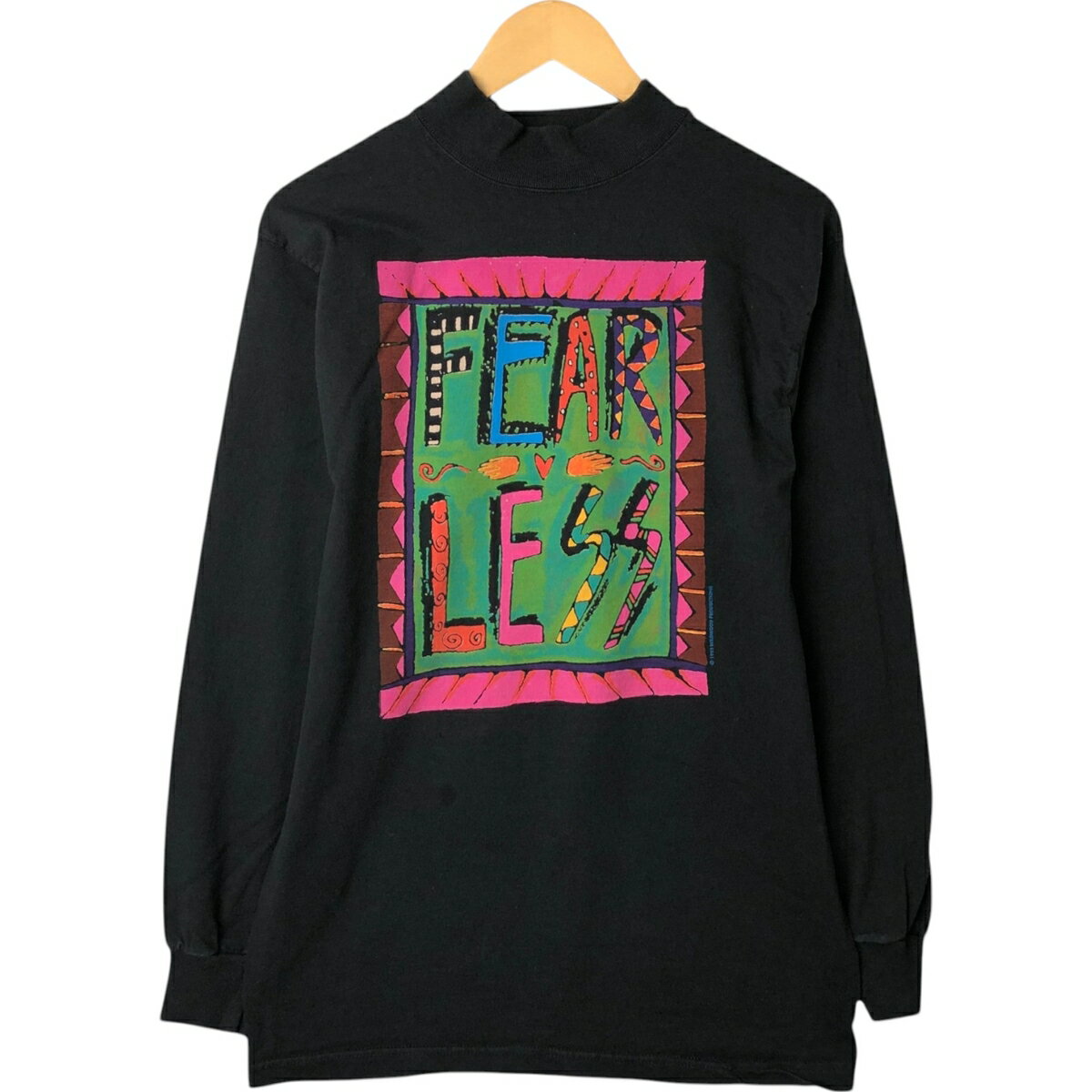 古着 90'S フルーツオブザルーム FRUIT OF THE LOOM ロングTシャツ ロンT USA製 メンズM相当 ヴィンテージ /eaa540525 【中古】 【250425】 【NL2503】 【ss2601_30】