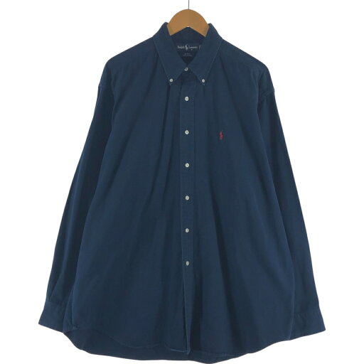 古着 ラルフローレン Ralph Lauren BLAKE 長袖 ボタンダウンシャツ メンズXL相当 /eaa541274 【中古】 【250428】 【SS2509_10】 古着 ラルフローレン Ralph Lauren BLAKE 長袖 ボタンダウンシャツ メンズXL相当 /eaa541274 【中古】 【250428】 【SS2509_10】