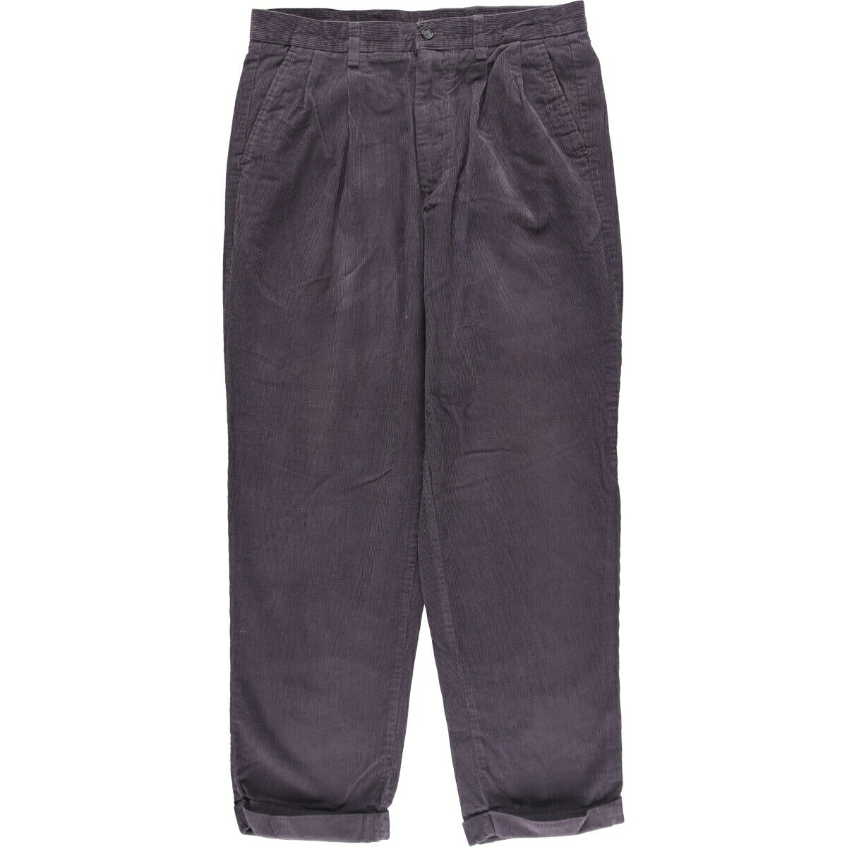 古着 CLUB ROOM ツータック コーデュロイパンツ メンズw34相当 /eaa541301 【中古】 【250427】