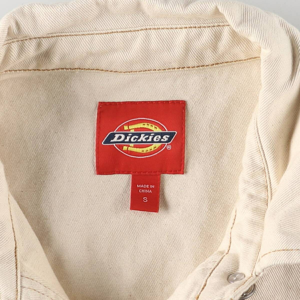 古着 ディッキーズ Dickies クロップド丈 ワークジャケット レディースS相当 /eaa541486 【中古】 【250422】 【Elulu/エルル】 【SS2509_30】