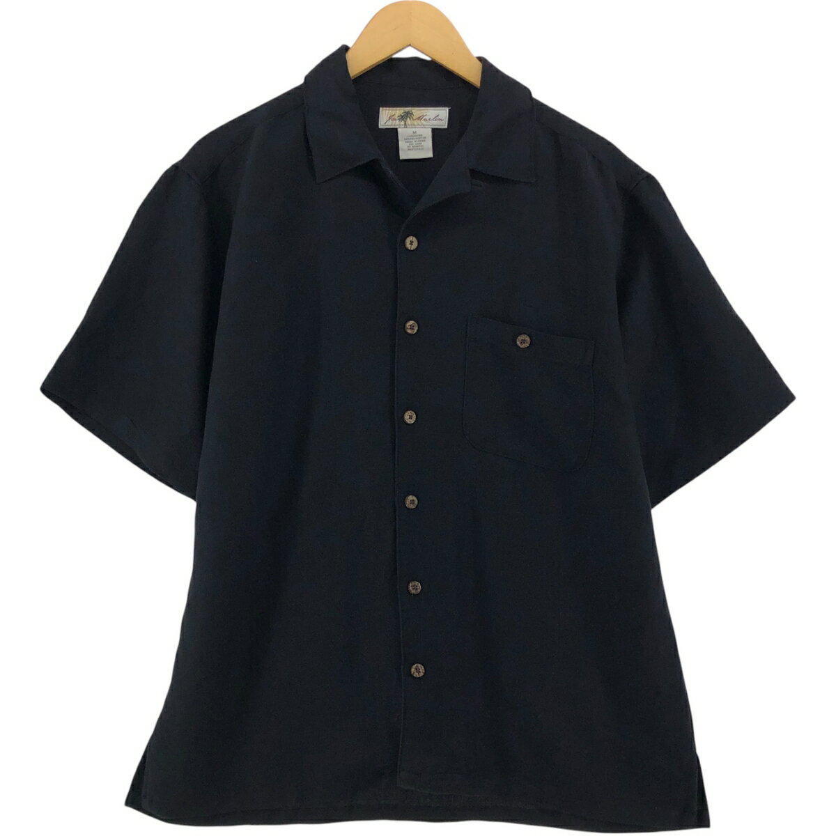 古着 ジョーマーリン JOE MARLIN 半袖 オープンカラー レーヨンシャツ ボックスシャツ メンズM相当 /eaa541724 【中古】 【250426】 【SS2509_30】