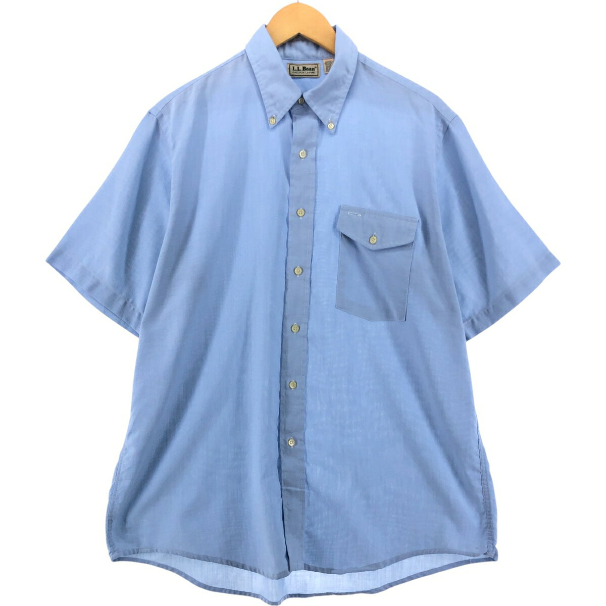 古着 ~90'S エルエルビーン L.L.Bean 半袖 ボタンダウンシャツ メンズL相当 ヴィンテージ /eaa541726 【中古】 【250426】 【SS2509_30】