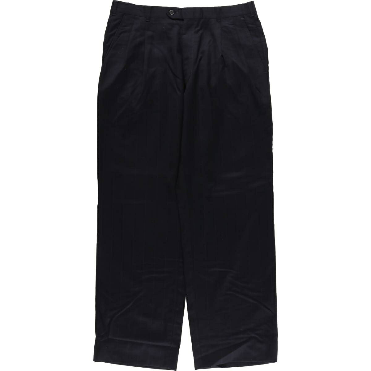 Rakuten - 古着 ~90'S ストライプ柄 ツータック スラックスパンツ メンズw34相当 ヴィンテージ /eaa541893 【中古】 【250427】 【SS2603_50】