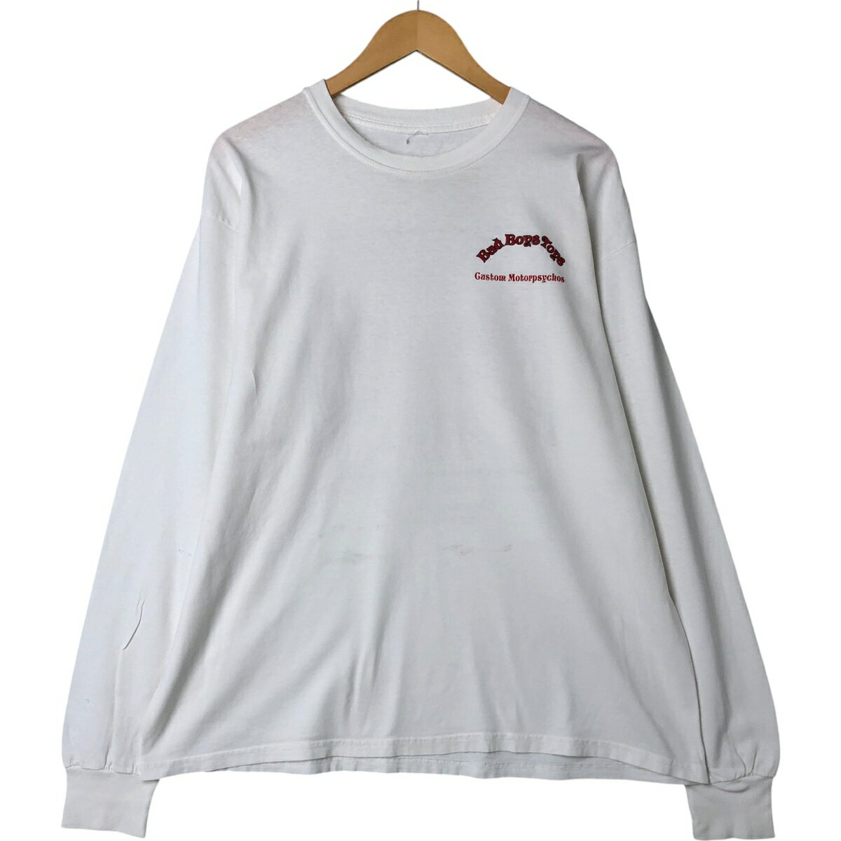 古着 バックプリント ロングTシャツ ロンT メンズXL相当 /eaa542159 【中古】 【250502】 【NL2503】 【ss2601_30】