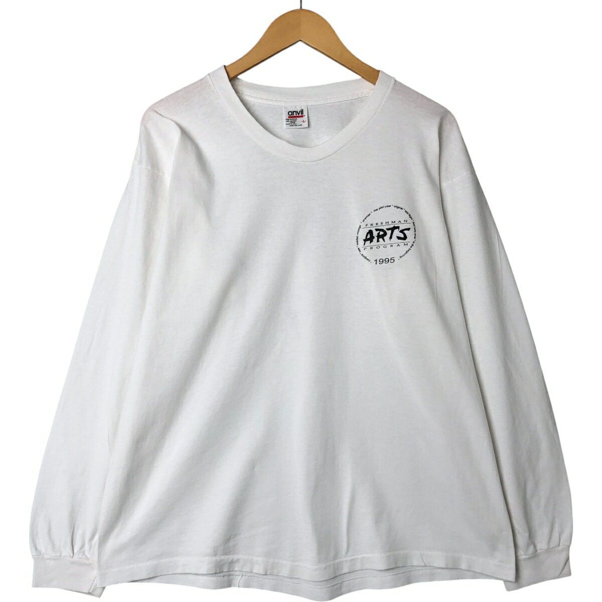 古着 90'S アンビル Anvil ロングTシャツ ロンT USA製 メンズL相当 ヴィンテージ /eaa542165 【中古】 【250503】 【NL2503】 【ss2601_30】