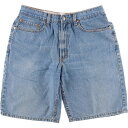 古着 リーバイス Levi's 569 LOOSE STRAIGHT デニムショーツ ハーフパンツ メンズw32相当 /eaa542174 【中古】 【250426】(4)