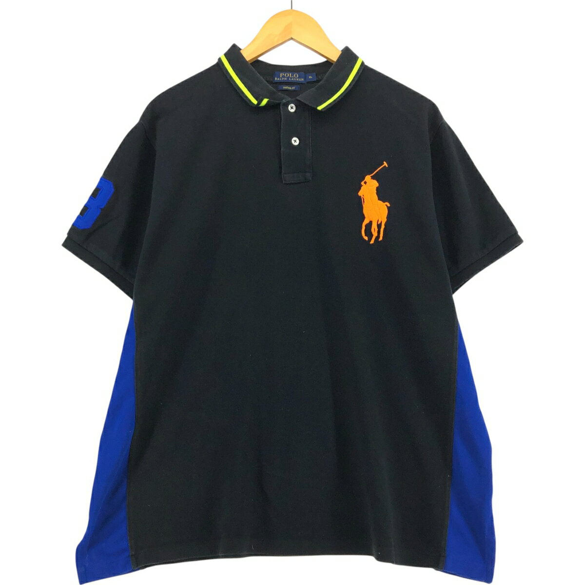 古着 ラルフローレン Ralph Lauren POLO RALPH LAUREN CUSTOM FIT ビッグポニー 半袖 ポロシャツ メンズXL相当 /eaa542308 【中古】 【250503】 【SS2509_10】